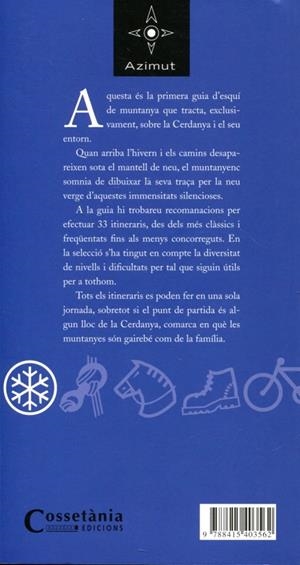 La Cerdanya amb esquís | 9788415403562 | Orriols, Ramon  ; Molina, Ricard | Llibres.cat | Llibreria online en català | La Impossible Llibreters Barcelona