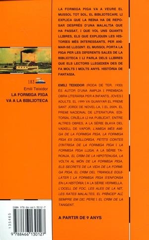 La formiga Piga va a la biblioteca | 9788466130127 | Teixidor i Viladecàs, Emili | Llibres.cat | Llibreria online en català | La Impossible Llibreters Barcelona