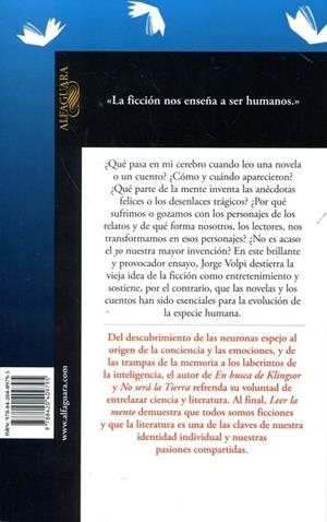 Leer la mente. El cerebro y el arte de la ficción | 9788420409795 | Volpi, Jorge | Llibres.cat | Llibreria online en català | La Impossible Llibreters Barcelona