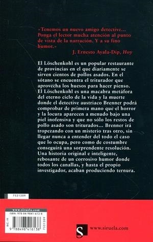 El triturador de huesos. La segunda investigación del detective Brenner | 9788498416138 | Haas, Wolf | Llibres.cat | Llibreria online en català | La Impossible Llibreters Barcelona