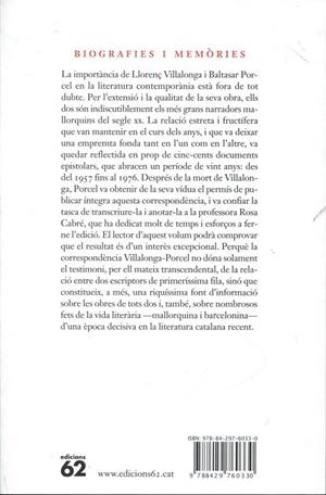 Les passions ocultes. Correspondència i vida Epistolari complert (1957-1976) | 9788429760330 | Porcel, Baltasar; Villalonga, LLorenç | Llibres.cat | Llibreria online en català | La Impossible Llibreters Barcelona