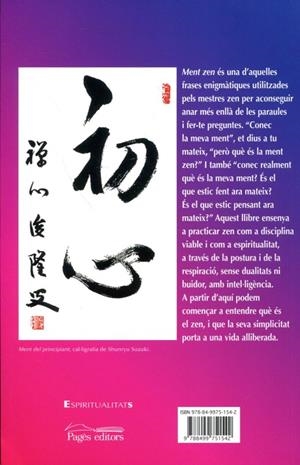 Ment zen, ment de principiant | 9788499751542 | Suzuky, Shunryu | Llibres.cat | Llibreria online en català | La Impossible Llibreters Barcelona