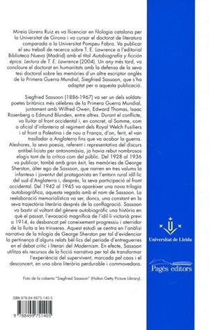 Siegfried Sassoon | 9788499751405 | Llorens Ruiz, Mireia | Llibres.cat | Llibreria online en català | La Impossible Llibreters Barcelona