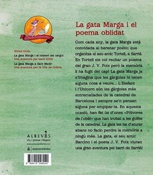 La gata Marga i el poema oblidat. Una aventura al barri de Sarrià | 9788415098249 | Parera, Núria | Llibres.cat | Llibreria online en català | La Impossible Llibreters Barcelona