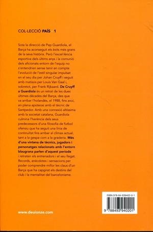 De Cruyff a Guardiola | 9788493940201 | Colmena, Dani | Llibres.cat | Llibreria online en català | La Impossible Llibreters Barcelona