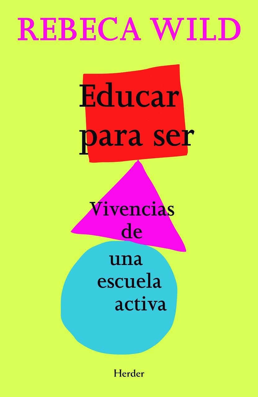 EDUCAR PARA SER | 9788425428463 | WILD, REBECA | Llibres.cat | Llibreria online en català | La Impossible Llibreters Barcelona