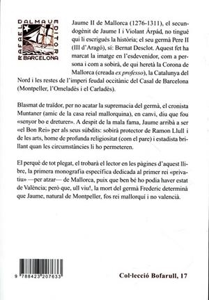 Jaume II de Mallorca | 9788423207633 | Josep David Garrido i Valls | Llibres.cat | Llibreria online en català | La Impossible Llibreters Barcelona