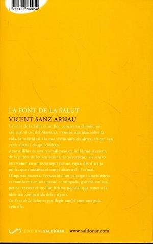 La font de la salut | 9788493780050 | Sanz Arnau, Vicent | Llibres.cat | Llibreria online en català | La Impossible Llibreters Barcelona