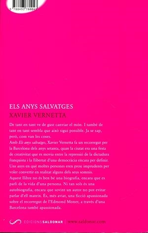 Els anys salvatges | 9788493780043 | Vernetta, Xavier | Llibres.cat | Llibreria online en català | La Impossible Llibreters Barcelona