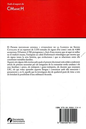 Primer diccionari general i etimològic de la Llengua de Signes Catalana. Volum 1. A-H | 9788499841144 | Ferrerons Ruiz, Ramon | Llibres.cat | Llibreria online en català | La Impossible Llibreters Barcelona