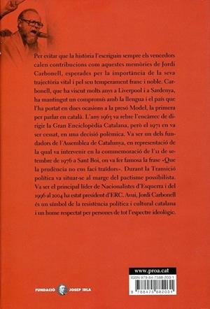 Entre l'amor i la lluita. Memòries | 9788475882031 | Carbonell, Jordi | Llibres.cat | Llibreria online en català | La Impossible Llibreters Barcelona