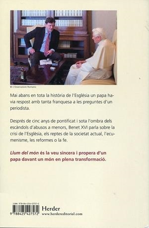 LLum del món. El Papa, l'esglèsia i els signes del temps | 9788425427572 | Benet XVI | Llibres.cat | Llibreria online en català | La Impossible Llibreters Barcelona