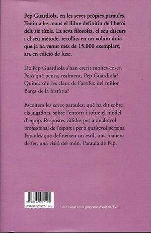 Paraula de Pep | 9788492907199 | Padro, Santi; Garasa, Xavier | Llibres.cat | Llibreria online en català | La Impossible Llibreters Barcelona