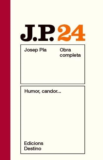 Humor, candor... Obra completa vol 24 | 9788497101646 | Pla, Josep | Llibres.cat | Llibreria online en català | La Impossible Llibreters Barcelona