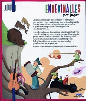 Endevinallles per jugar (inclou llibre+42 fitxes) | 9788471538833 | Pons, Nathalie | Llibres.cat | Llibreria online en català | La Impossible Llibreters Barcelona