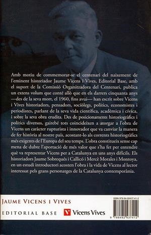 Jaume Vicens i Vives | 9788492437412 | Diversos autors | Llibres.cat | Llibreria online en català | La Impossible Llibreters Barcelona