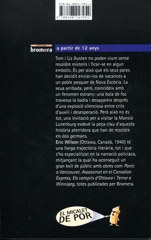 El fantasma de la Mansió Lunenburg | 9788498247954 | Wilson, Eric | Llibres.cat | Llibreria online en català | La Impossible Llibreters Barcelona