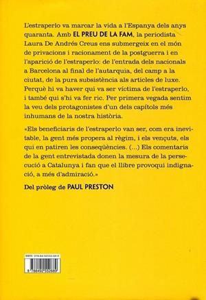 El preu de fam. L'estraperlo a la Catalunya de la postguerra | 9788492552689 | Diversos | Llibres.cat | Llibreria online en català | La Impossible Llibreters Barcelona