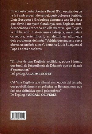 Carta al Papa | 9788492907069 | Busquets i Grabulosa, Lluís | Llibres.cat | Llibreria online en català | La Impossible Llibreters Barcelona