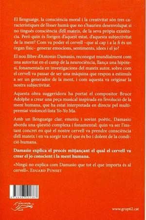 I el cervell va crear l'home. Sobre com el cervell va generar emocions, sentiments, idees i el jo | 9788497101387 | Damasio, Antonio | Llibres.cat | Llibreria online en català | La Impossible Llibreters Barcelona