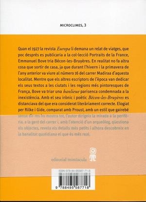 Bécon-les-Bruyères | 9788495587718 | Bove, Emmanuel | Llibres.cat | Llibreria online en català | La Impossible Llibreters Barcelona