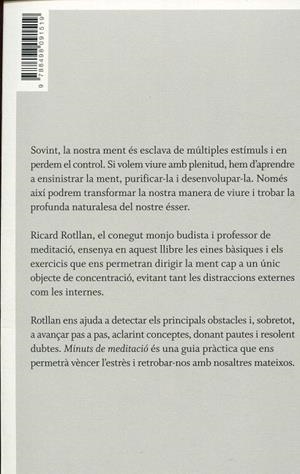 Minuts de meditació. Les propostes d'un monjo budista | 9788498091519 | Rotllan, Ricard | Llibres.cat | Llibreria online en català | La Impossible Llibreters Barcelona