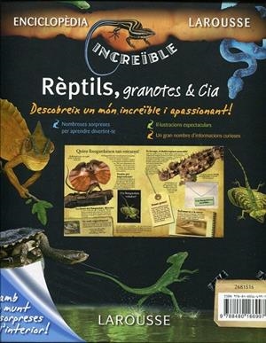 Rèptils, granotes & Cia | 9788480166997 | Morvan, Lydwine; Morvan, Stéphanie | Llibres.cat | Llibreria online en català | La Impossible Llibreters Barcelona