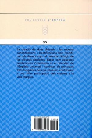 El santoral litúrgic de Catalunya | 9788498832976 | Dalmau i Ribalta, Bernabé | Llibres.cat | Llibreria online en català | La Impossible Llibreters Barcelona