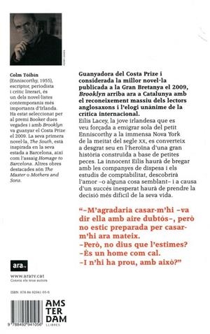 Brooklyn | 9788492941056 | Tóibín, Colm | Llibres.cat | Llibreria online en català | La Impossible Llibreters Barcelona