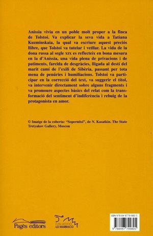 Destí d'una dona de poble | 9788497799805 | Tolstoi, Lev N.; Kuzminskaia, T. | Llibres.cat | Llibreria online en català | La Impossible Llibreters Barcelona