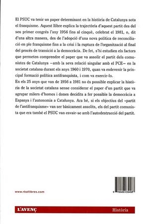 Els anys del PSUC. El partit de l'antifranquisme (1956-1981) | 9788488839466 | Molinero, Carme; Ysàs, Pere | Llibres.cat | Llibreria online en català | La Impossible Llibreters Barcelona