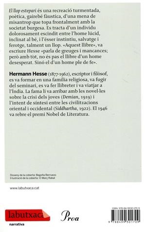 El llop estepari | 9788499301709 | Hesse, Herman | Llibres.cat | Llibreria online en català | La Impossible Llibreters Barcelona