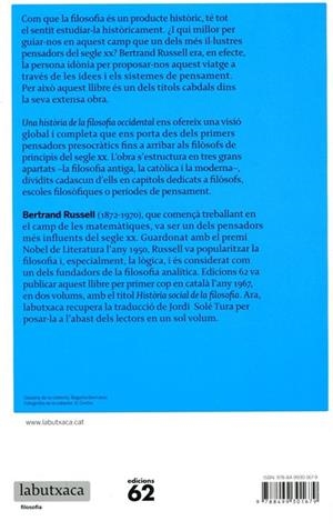 Una història de la filosofia occidental. Filosofia antiga, catòlica i moderna | 9788499301679 | Russell, Bertrand | Llibres.cat | Llibreria online en català | La Impossible Llibreters Barcelona