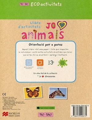 Jo animals. Llibre d'a ctivitats | 9788479426675 | Llibres.cat | Llibreria online en català | La Impossible Llibreters Barcelona