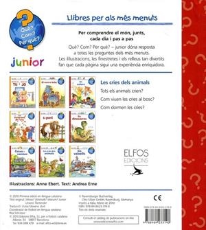 Les cries dels animals | 9788484233190 | Erne, Andrea | Llibres.cat | Llibreria online en català | La Impossible Llibreters Barcelona