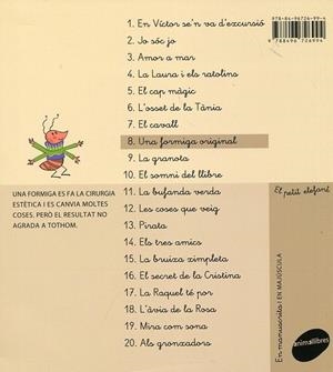 Una formiga original | 9788496726994 | Landa, Mariasun | Llibres.cat | Llibreria online en català | La Impossible Llibreters Barcelona