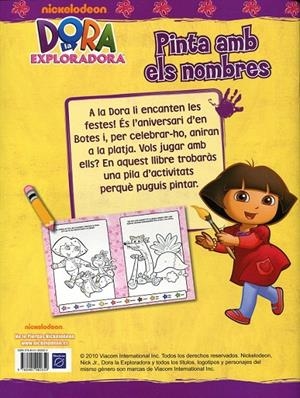 Pinta amb els nombres. Dora l'exploradora | 9788401902659 | Nickelodeon | Llibres.cat | Llibreria online en català | La Impossible Llibreters Barcelona