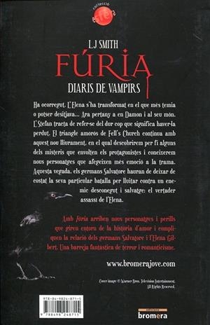 Fúria. Diaris de vampirs | 9788498248715 | Smith, L J | Llibres.cat | Llibreria online en català | La Impossible Llibreters Barcelona