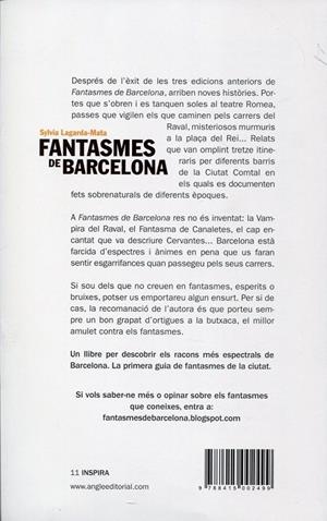 Fantasmes de Barcelona. Recull històric de fets sobrenaturals (4 edició) | 9788415002499 | Lagarda-Mata, Sylvia | Llibres.cat | Llibreria online en català | La Impossible Llibreters Barcelona