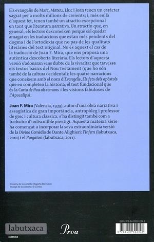 Evangelis | 9788499302348 | Mira, Joan Francesc | Llibres.cat | Llibreria online en català | La Impossible Llibreters Barcelona