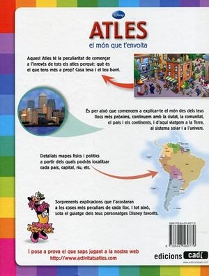 Atles Disney. El món que t'envolta | 9788447460779 | Diversos | Llibres.cat | Llibreria online en català | La Impossible Llibreters Barcelona