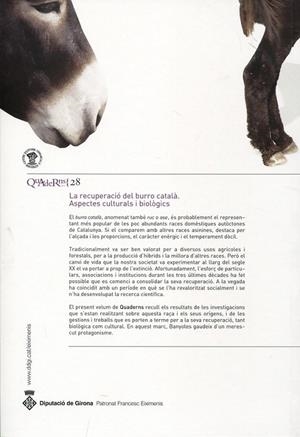 La recuperació del burro català. Aspectes culturals i biològics | 9788493352769 | Diversos | Llibres.cat | Llibreria online en català | La Impossible Llibreters Barcelona