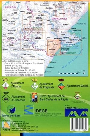 Mapa Serra de Montsià i Serra de Godall (Escala 1:20000) | 9788415075134 | Diversos | Llibres.cat | Llibreria online en català | La Impossible Llibreters Barcelona