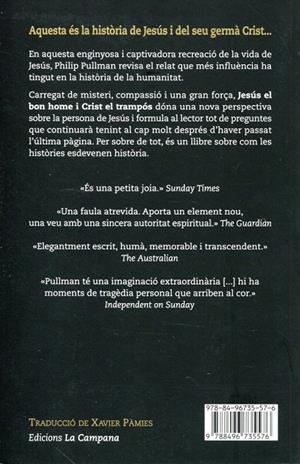 Jesús el bon home i Crist el trampós | 9788496735576 | Pullman, Philip | Llibres.cat | Llibreria online en català | La Impossible Llibreters Barcelona