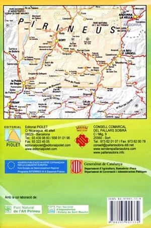 Mapa Pallars Sobirà Sud (1:50000) | 9788495945334 | Diversos | Llibres.cat | Llibreria online en català | La Impossible Llibreters Barcelona