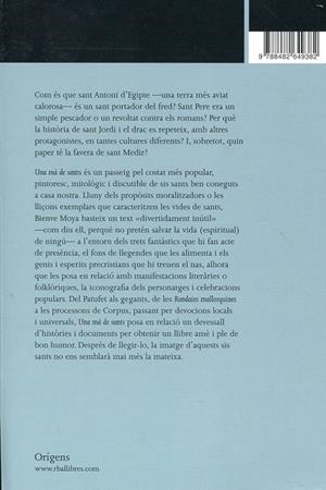 Una mà de sants. Les històries fantàstiques d'Àgata, Antoni, Cristòfol, Jordi, Medir i Pere | 9788482649382 | Moya, Bienve | Llibres.cat | Llibreria online en català | La Impossible Llibreters Barcelona