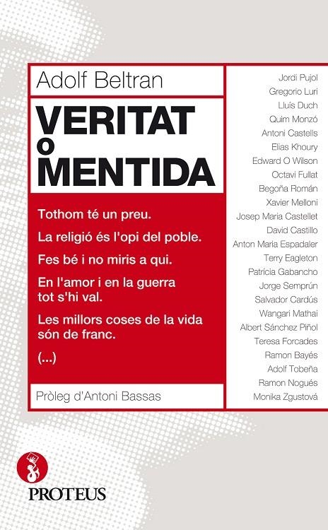 Veritat o mentida | 9788415047438 | Beltran, Adolf | Llibres.cat | Llibreria online en català | La Impossible Llibreters Barcelona