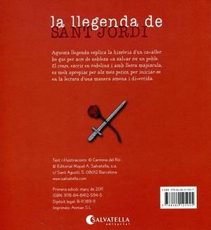 La llegenda de sant Jordi  | 9788484125945 | Del Río, Carmina | Llibres.cat | Llibreria online en català | La Impossible Llibreters Barcelona