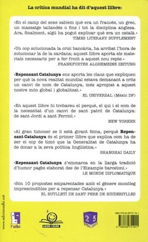 Representant Catalunya. 10 propostes per arreglar això de Catalunya, si és que es pot arreglar | 9788489751941 | Fargas, Albert | Llibres.cat | Llibreria online en català | La Impossible Llibreters Barcelona