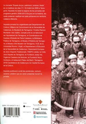 Espais de joc: patrimoni, Turisme i festa | 9788492673162 | Diversos | Llibres.cat | Llibreria online en català | La Impossible Llibreters Barcelona